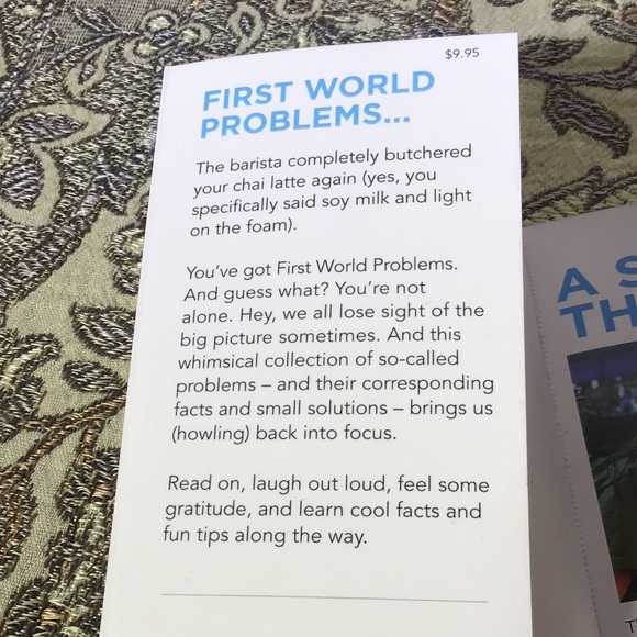 Gift books for the chronically tech distracted Two small books entertainmening! - Picture 7 of 12